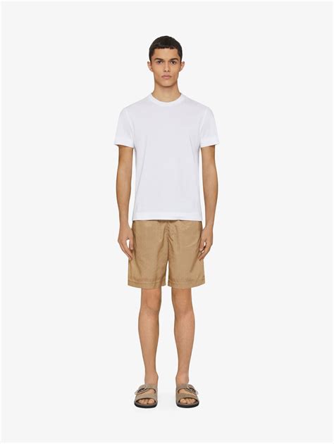 givenchy paris swim shorts|GIVENCHY 4G long swim shorts in .